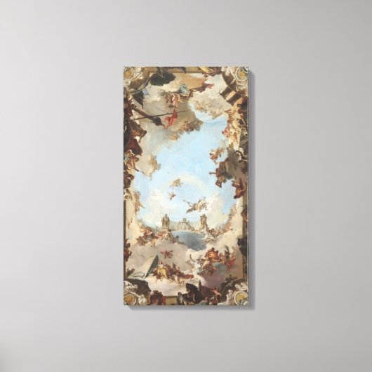 Wohlstand und Nutzen der spanischen Monarchie Leinwanddruck (Vorderseite)