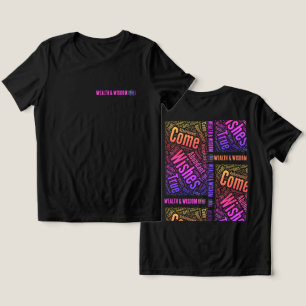 Wohlstand und Weisheit des T - Shirt