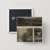 Wohlstand, viel in Oregon Button (Vorne & Hinten)