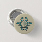 Wohlstands-Knopf Button (Vorne & Hinten)