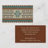 Wohlstands-Visitenkarten Visitenkarte (Vorne/Hinten)