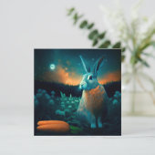 Wohlstandskrabbit im Mondlicht (Stehend Vorderseite)