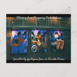 Wohlstandspfad Ashram Segen Postkarte