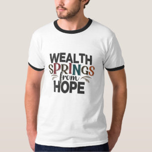Wohlstandssprings aus dem Lässigen T - Shirt der H