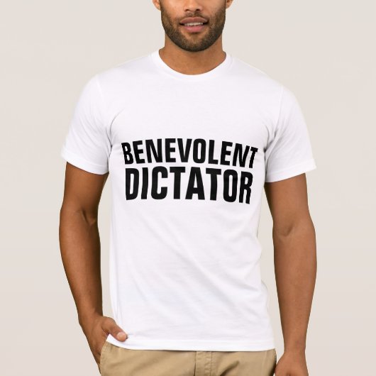 WOHLTÄTIGE DIKTATOR T-Shirts (Vorderseite)
