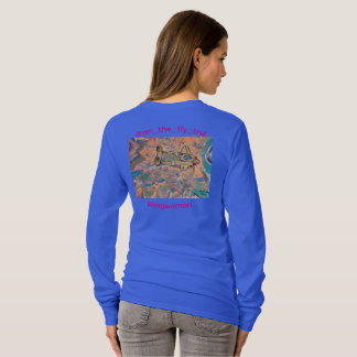 Wohltätige Wingwoman Wings of Gold Frau T-Shirt