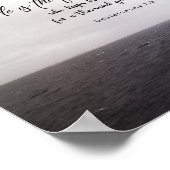 Wohltätiger Gott (Deuteronomie 7:9 Poster (Ecke)