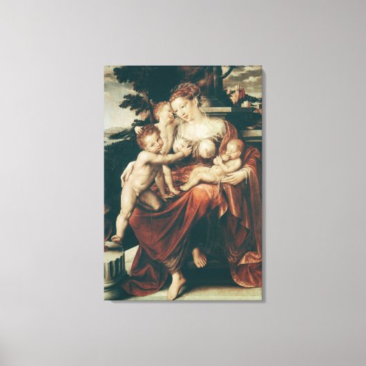 Wohltätigkeit, 1544-58 leinwanddruck (Vorderseite)