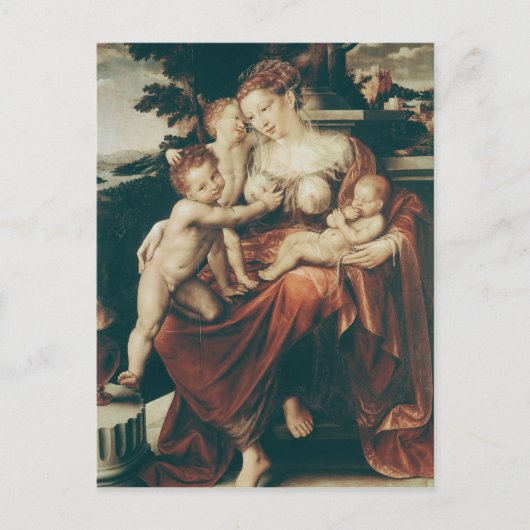 Wohltätigkeit, 1544-58 postkarte (Vorderseite)