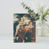 Wohltätigkeit, 1544-58 postkarte (Stehend Vorderseite)