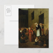 Wohltätigkeit, 1851 postkarte (Vorne/Hinten)