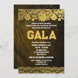 Wohltätigkeit Ball Corporate Fundraising-Party Einladung