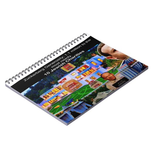 Wohltätigkeit beginnt bei Zuhause Notizblock (Linke Seite)