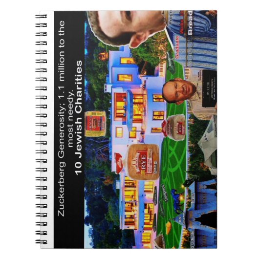 Wohltätigkeit beginnt bei Zuhause Notizblock (Vorderseite)