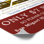 Wohltätigkeit Car Wash Event Advertising Poster (Ecke)