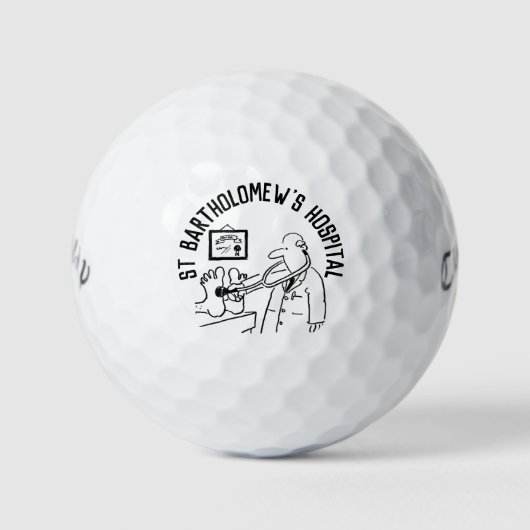 Wohltätigkeit Fund Raiser Gift Item Golfball (Vorderseite)