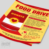 Wohltätigkeit-Fundraiser-Flyer für das Lebensmitte Flyer