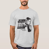 Wohltätigkeit ist zu messen...(Fulton Sheen) T-Shirt (Vorderseite)