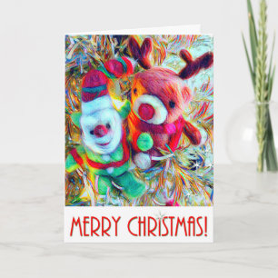 Wohltätigkeit-Karte für Autismus Feiertagskarte