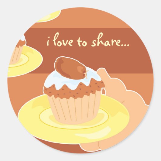 Wohltätigkeit-Konzept-1 Runder Aufkleber (Vorderseite)