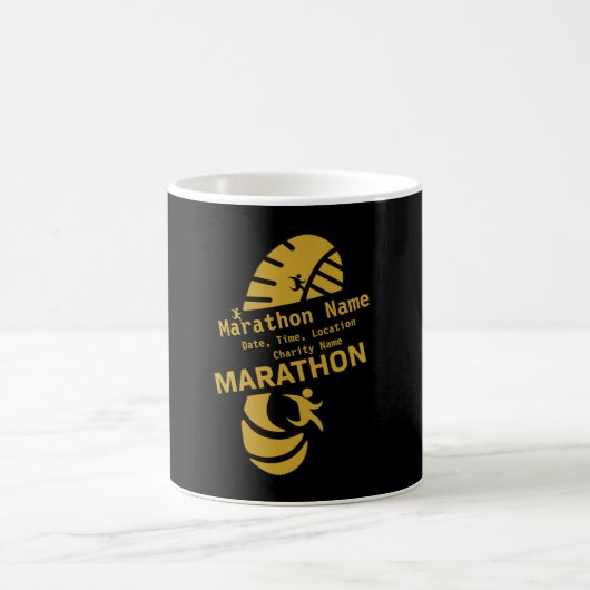 Wohltätigkeit Marathon Werbeartikel T-S Kaffeetasse (Mittel)