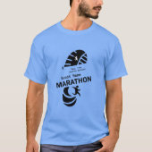Wohltätigkeit Marathon Werbeveranstaltung Merch T T-Shirt (Vorderseite)
