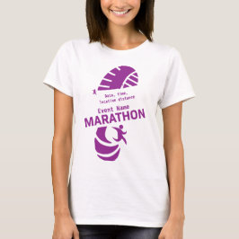 Wohltätigkeit Marathon Werbeveranstaltung Merch T  T-Shirt