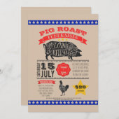 Wohltätigkeit Rost Fundrament PTA PTO Geburtstag Einladung (Vorne/Hinten)