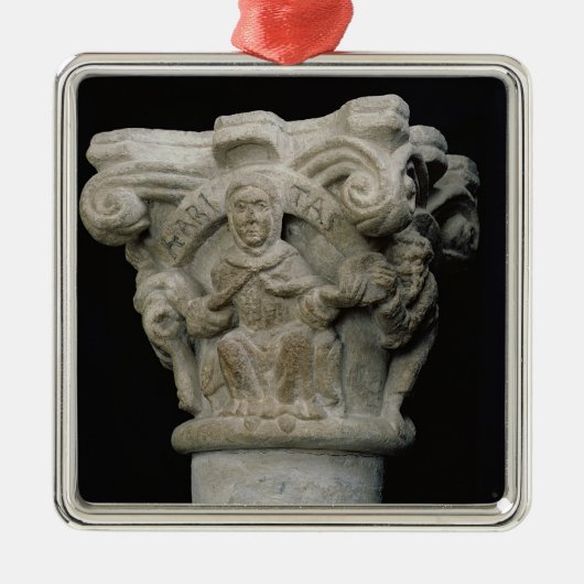 Wohltätigkeit Silbernes Ornament (Vorne)