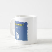 Wohltätigkeit Skydiving Kaffeetasse (Vorderseite Links)