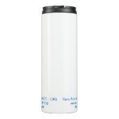 Wohltätigkeit Thermosbecher (Rückseite)
