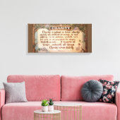 Wohltätigkeit von Sister Maurice Schnell Leinwanddruck (Insitu (Wohnzimmer))