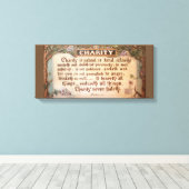 Wohltätigkeit von Sister Maurice Schnell Leinwanddruck (Insitu (Holzboden))