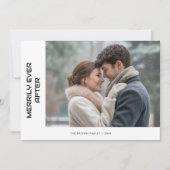 Wohltuend nach romantischer Urlaubskarte Feiertagskarte (Vorderseite)