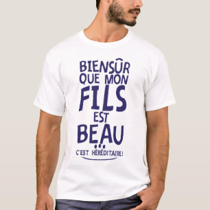 Wohlwollen über Sohn Beau 2 heredizinisches Zitat T-Shirt