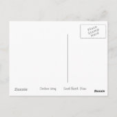 Wohnen im Freien - Postkarte (Rückseite)