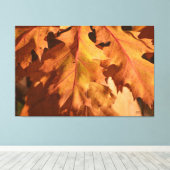 Wohngestaltung Autumnal Blätter Mauer Kunstdrucker Leinwanddruck (Insitu (Holzboden))