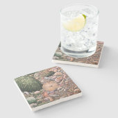 WOHNGESTALTUNG BEACH STEINUNTERSETZER (Seitenansicht)