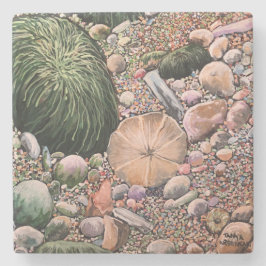 WOHNGESTALTUNG BEACH STEINUNTERSETZER