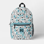 Wohngestaltung Bedruckter Rucksack (Vorderseite)