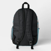 Wohngestaltung Bedruckter Rucksack (Rückseite)