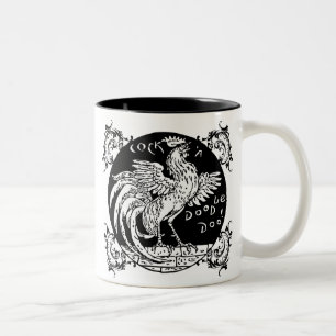 Wohngestaltung, Bekleidung und Geschenke in einer Zweifarbige Tasse