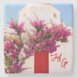 Wohngestaltung der Blume mit Reiseangebot Steinuntersetzer