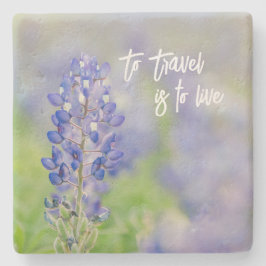 Wohngestaltung der Blume mit Reiseangebot Steinuntersetzer