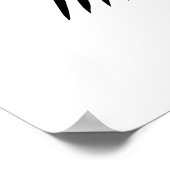 Wohngestaltung drucken poster (Ecke)