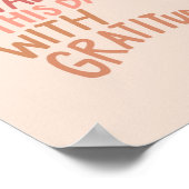 Wohngestaltung Inspiration Kunst Poster (Ecke)