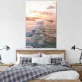 Wohngestaltung mit Beach Foto Leinwanddruck (Insitu (Schlafzimmer))