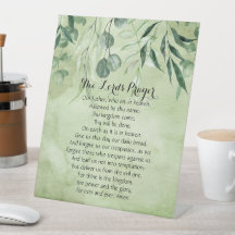 Wohngestaltung mit dem Gebet des Herrn