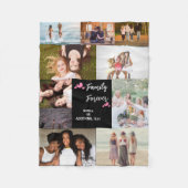 Wohngestaltung Personalisiert Foto Blanket Collage Fleecedecke (Vorderseite)
