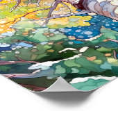 Wohngestaltung-Poster für Nachtwälder Poster (Ecke)